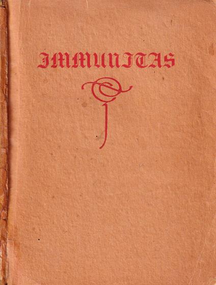 Immunitas - Mario Borgialli - copertina