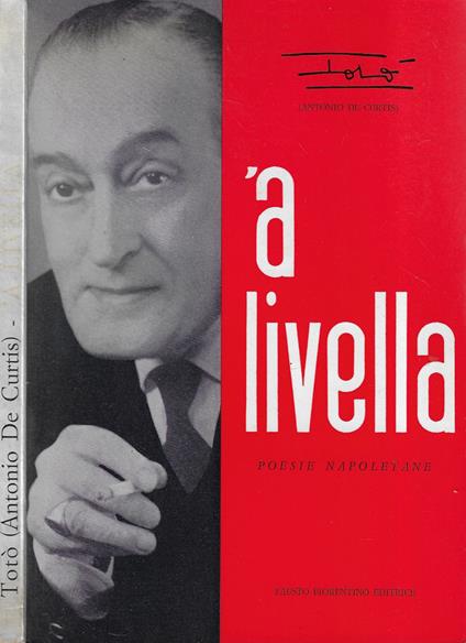 A livella - Antonio De Curtis - copertina