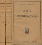 Storia della letteratura Italiana 2voll