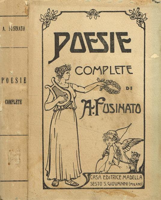 Poesie complete - Arnaldo Fusinato - copertina