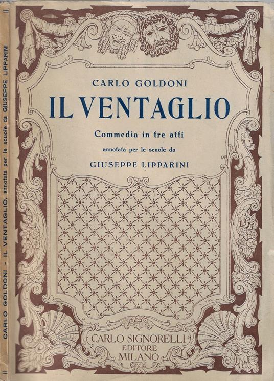 Il ventaglio - Carlo Goldoni - copertina