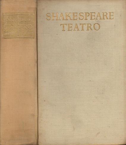 Teatro. Volume I - William Shakespeare - copertina