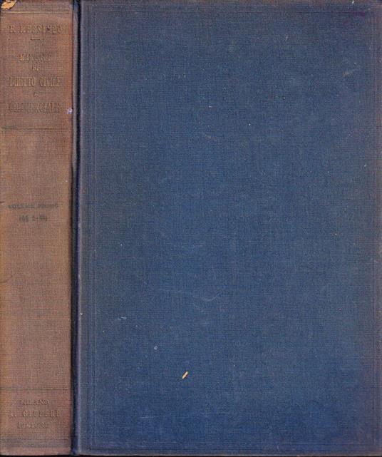 Manuale di diritto civile e commerciale - Francesco Messineo - copertina