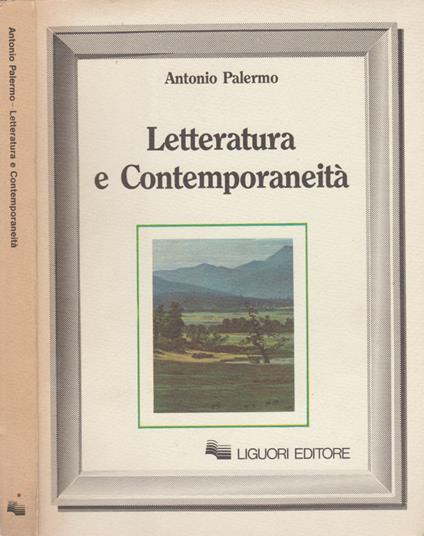 Letteratura e Contemporaneità - Antonio Palermo - copertina
