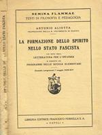 La formazione dello spirito nello stato fascista