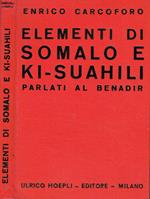 Elementi di somalo e Ki-Suahili parlati al benadir