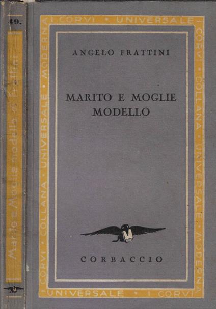 Marito e moglie modello - Angelo Frattini - copertina