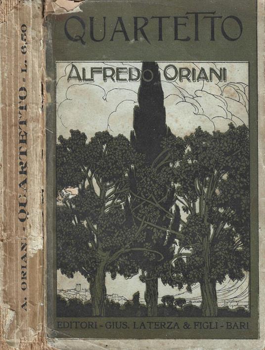 Quartetto - Alfredo Oriani - copertina