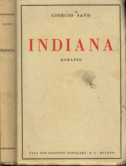 Indiana - George Sand - copertina