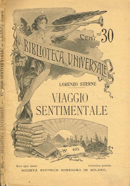 Viaggio sentimentale - Laurence Sterne - copertina