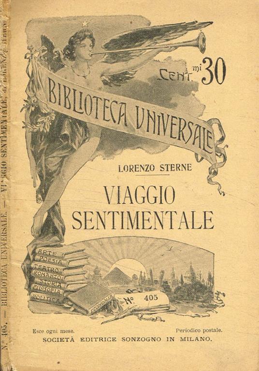 Viaggio sentimentale - Laurence Sterne - copertina