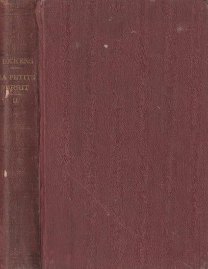 La petite dorrit - Charles Dickens - copertina