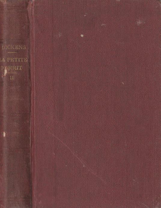La petite dorrit - Charles Dickens - copertina