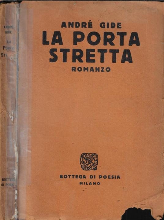 La porta stretta - André Gide - copertina