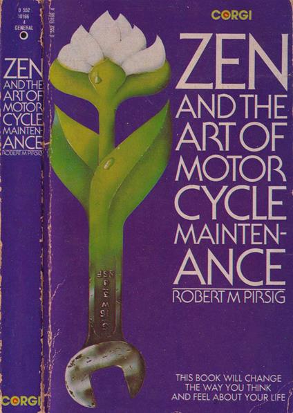 Zen and the art of motorcycle maintenance - Robert M. Pirsig - copertina