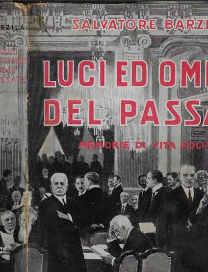 Luci ed ombre del passato - Salvatore Barzilai - copertina