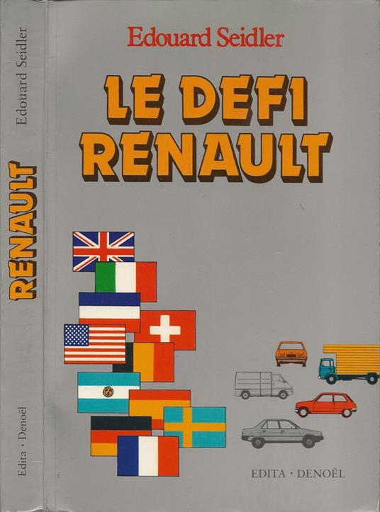 Le défi Renault - Edouard Seidler - copertina