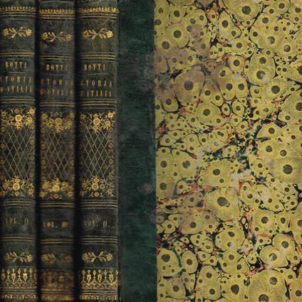 Storia d'Italia continuata da quella del Guicciardini sino al 1789. Vol.II, III, IV - Carlo Botta - copertina