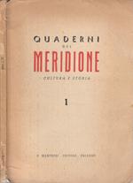 Quaderni del meridione anno I n 1 1958