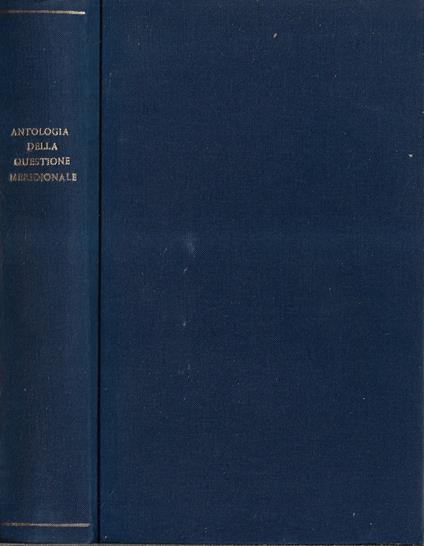 Antologia della questione meridionale - Bruno Caizzi - copertina