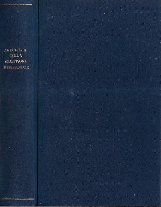 Antologia della questione meridionale - Bruno Caizzi - copertina