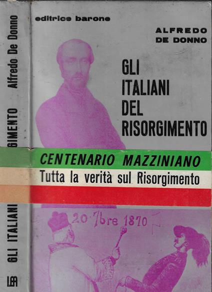 Gli italiani del risorgimento - Alfredo De Donno - copertina