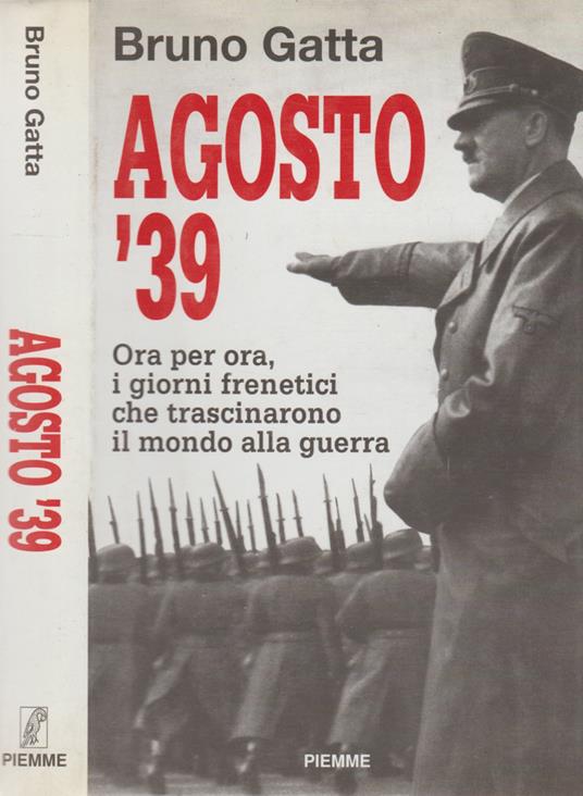Agosto '39 - Bruno Gatta - copertina