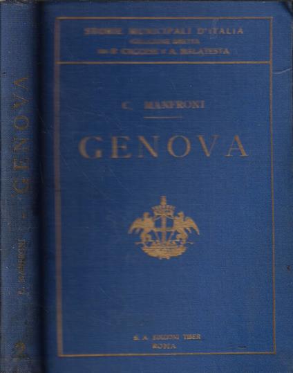 Genova - Camillo Manfroni - copertina