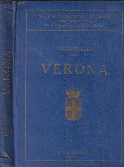 Verona - Luigi Simeoni - copertina