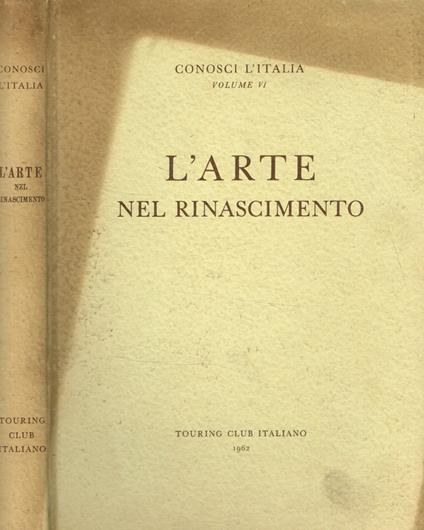 L' arte nel rinascimento - copertina