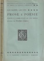Prose e poesie