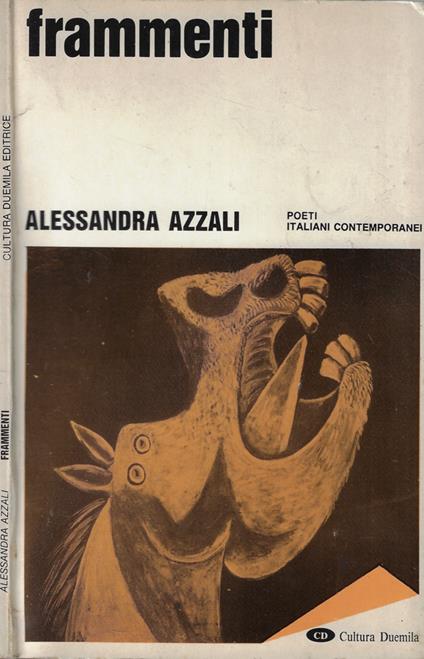 Frammenti - Alessandro Azzalin - copertina