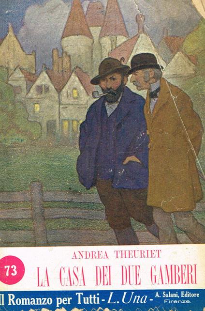 La casa dei due gamberi - André Theuriet - copertina