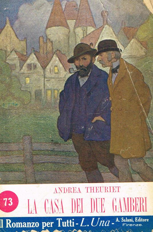 La casa dei due gamberi - André Theuriet - copertina