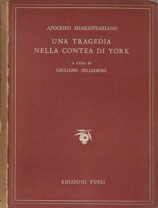 Una tragedia nella contea di York - copertina