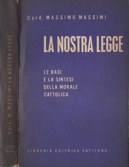 La nostra legge - copertina