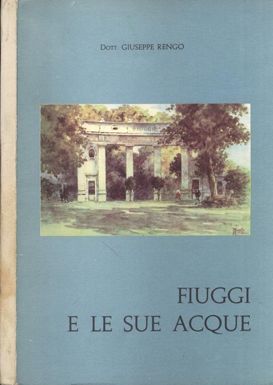 Fiuggi e le sue acque - copertina