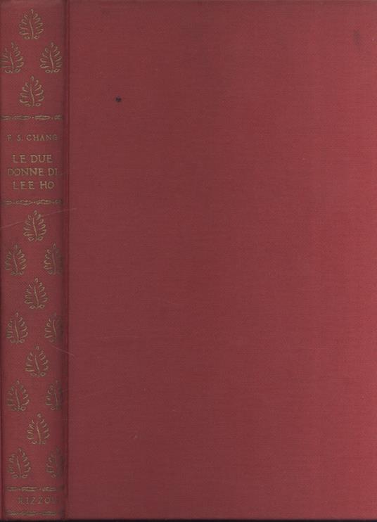 Le due donne di Lee Ho - copertina