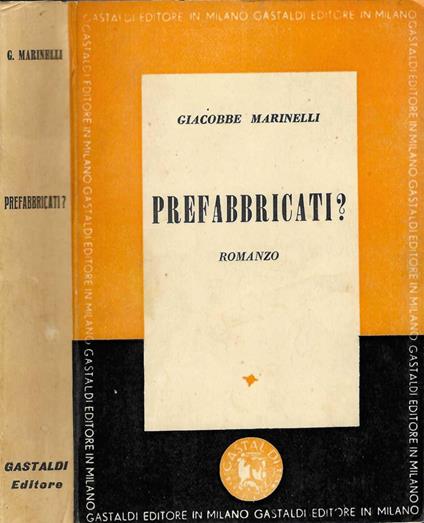 Prefabbricati ? - Giacobbe Marinelli - copertina