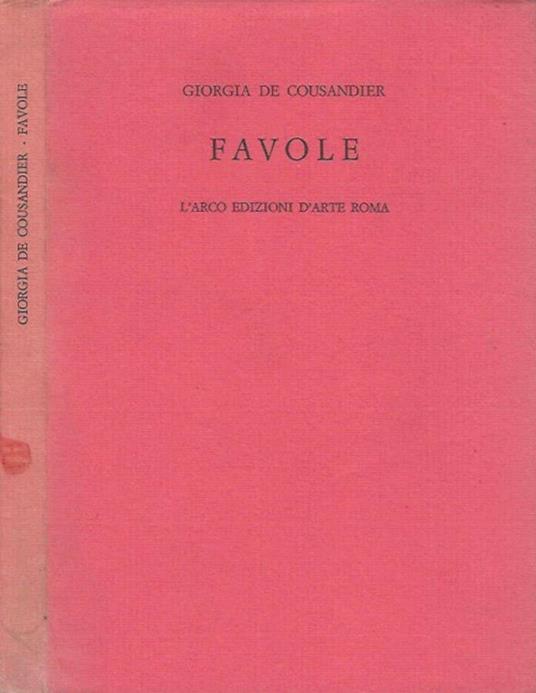 Favole - copertina
