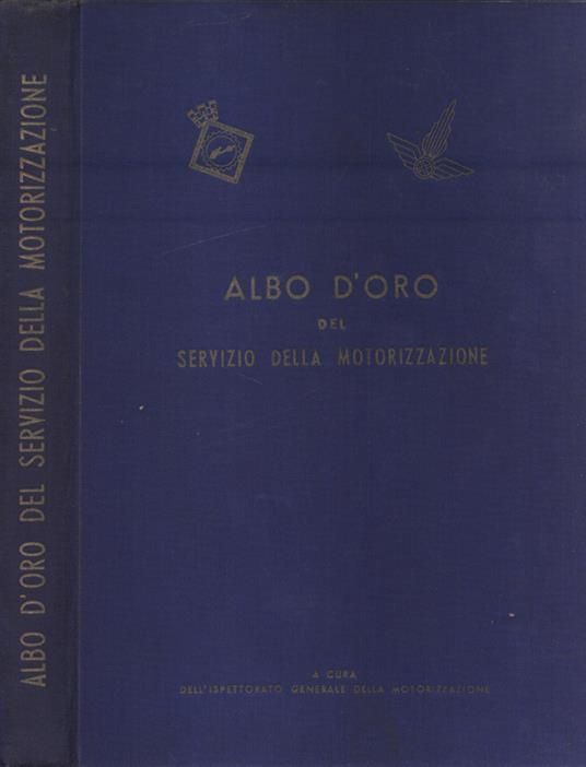 Albo d' oro del servizio della Motorizzazione - copertina