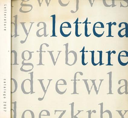 Letterature - copertina