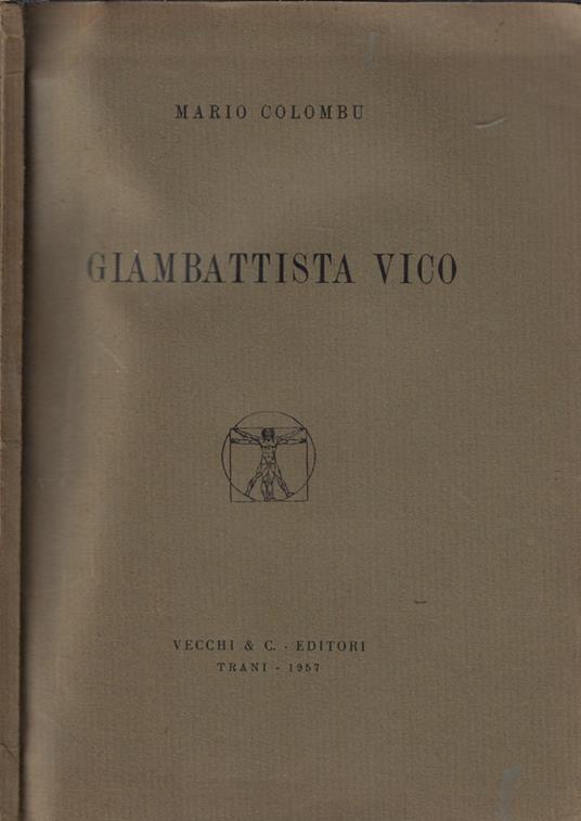 Giambattista Vico - Mario Colomba - copertina