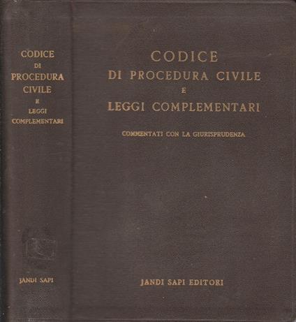Codice di Procedura Civile - copertina
