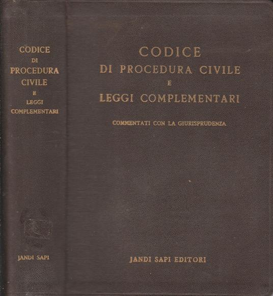 Codice di Procedura Civile - copertina