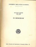 Riccardo Parboni ( 1945 - 1988 )