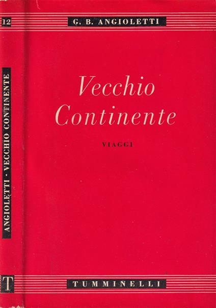 Vecchio Continente - copertina