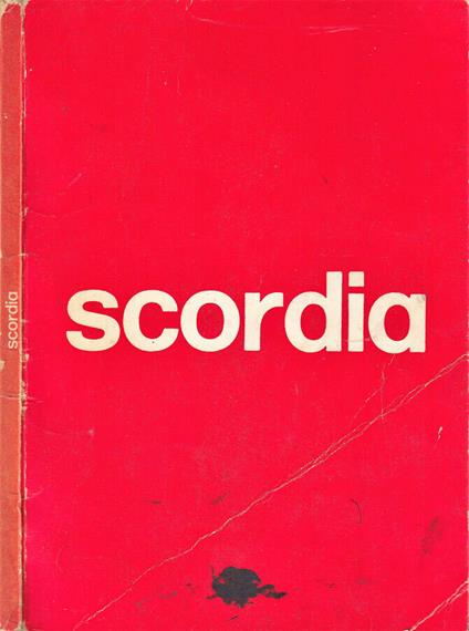 Scordia - copertina