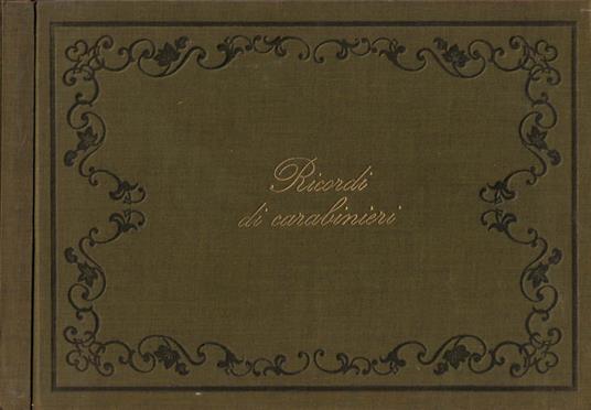 Ricordi di carbinieri - copertina