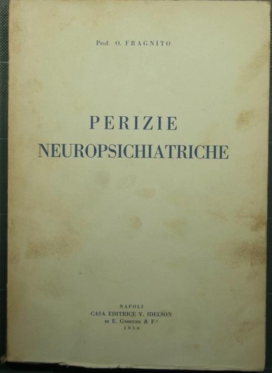 Perizie neuropsichiatriche - copertina